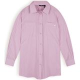 Meisjes blouse oversized - Timmy - Vintage roze
