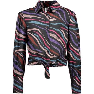 Meisjes blouse AOP - Forever zebra