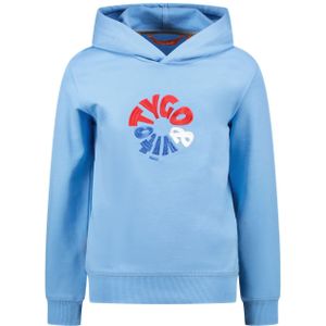 Jongens hoodie- Hamza - Helder blauw