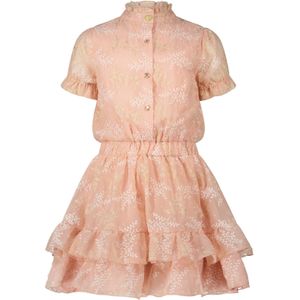 Meisjes jurk chiffon - Swayl - Baroque roze
