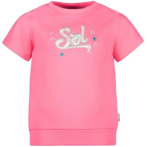 Meisjes sweater - Elin - Fluor roze