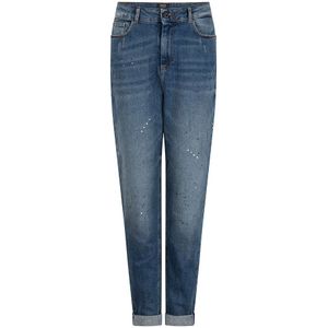 Meisjes jeans broek mom fit - Medium