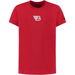 T-shirt met logo - Rood