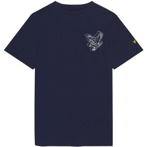 T-shirt 3D Graphic - Navy blauw