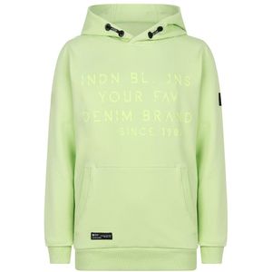 Jongens hoodie denim brand - Pistache groen