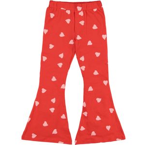 Meisjes flair broek - Famke - Rood