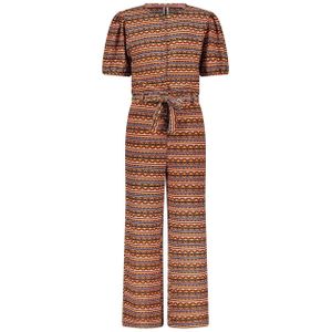 Meisjes jumpsuit - Babette - Blush aztec AOP