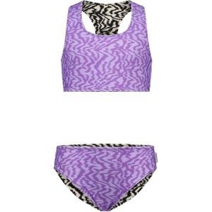 Meisjes reversibel bikini - Zebra Banana