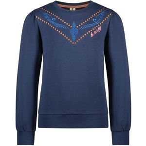 Meisjes sweater - Vieve - Navy blauw