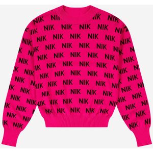 Meisjes sweater - Oona - Feral Fuchsia