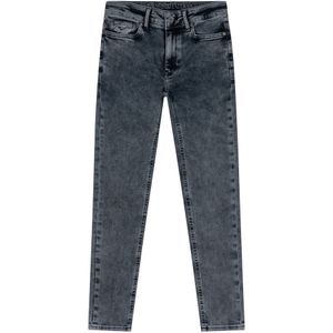 Jongens jeans broek skinny fit - Blauw grijs denim