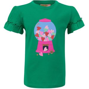 Meisjes t-shirt - Gummie-SG-02-C - Groen