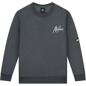 Jongens sweater Pocket - Ijzer grijs