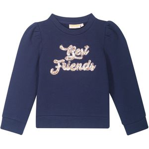 Meisjes sweater - Navy blauw