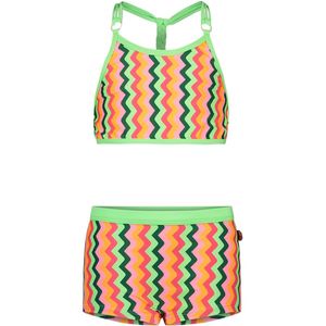 Meisjes bikini - Multi colour zigzag