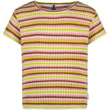 Meisjes t-shirt - Gaby - Glossy streep