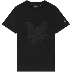 T-shirt graphic eagle - Z865 Jet zwart