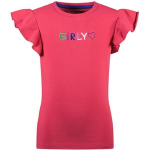 Meisjes t-shirt - Sporty roze