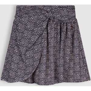 Meisjes rok AOP - Nadir - Navy blauw