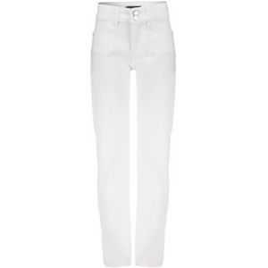 Meisjes jeans broek bootcut - Love - Krijt wit denim