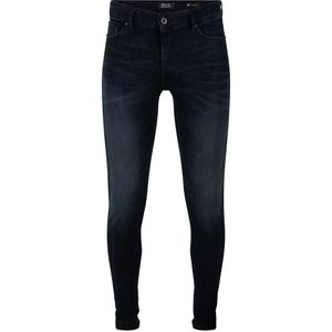 Jongens jeansbroek Xyan skinny - Donker denim