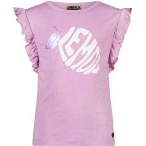 Meisjes t-shirt slub - Lilac