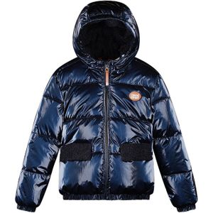 Meisjes winterjas - Julie - Navy blauw