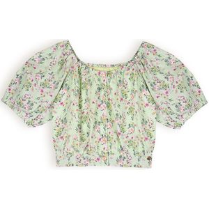 Meisjes blouse floral - Tomas - Spring groen