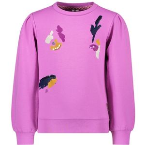 Meisjes sweater embroidery - Filou - Crocus