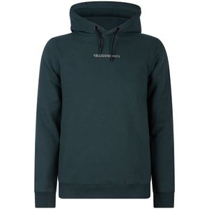 Jongens hoodie print - Donker zee groen