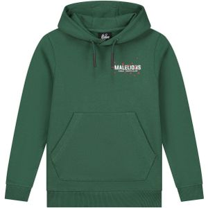 Jongens hoodie Youth club - Donker groen