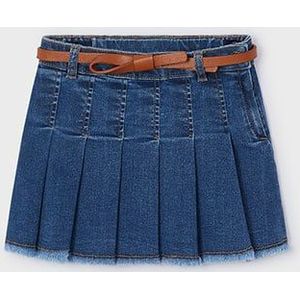 Meisjes jeans rok met riem - Medium