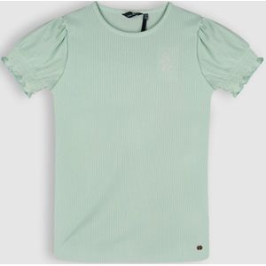 Meisjes t-shirt rib - Kooka - Jade