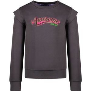 Meisjes sweater grijs - Annemijn - Antraciet