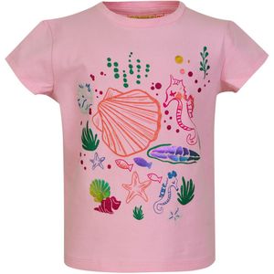 Meisjes t-shirt - Rhodos-SG-02-C - Licht roze