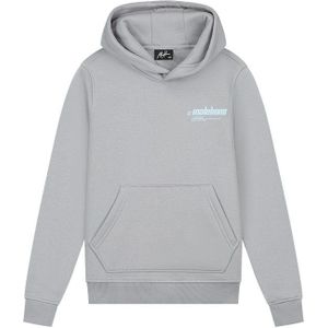 Hoodie worldwide - Aqua grijs/mint