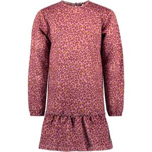 Meisjes jurk panter print roze - Denise - Delight panter