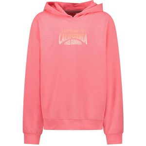 Meisjes hoodie - Mila - Neon roze