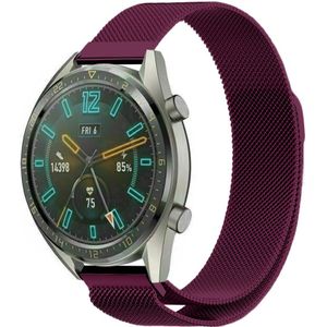 Strap-it Huawei Watch GT 2 Milanese band (paars)