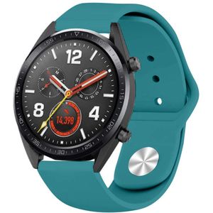 Strap-it Huawei Watch GT 2 sport bandje (groen-blauw)