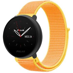 Strap-it Polar Ignite 3 nylon bandje (lichtgeel)