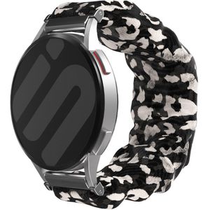 Strap-it Samsung Galaxy Watch 42mm Scrunchie bandje (gevlekt)