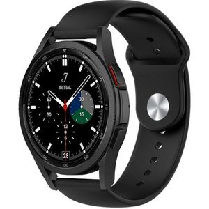 Strap-it Samsung Galaxy Watch 4 Classic 46mm sport band (zwart)