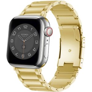 Strap-it Apple Watch Titanium bandje (goud)