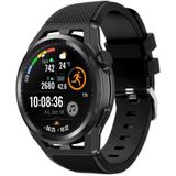 Strap-it Huawei Watch GT Runner siliconen bandje (zwart)