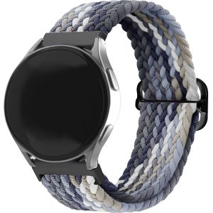 Strap-it Polar Ignite 2 verstelbaar geweven bandje (zwart/wit)