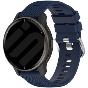 Strap-it Coros Apex 46mm siliconen bandje (donkerblauw)