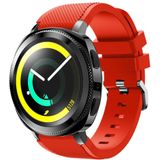 Strap-it Samsung Gear Sport silicone band (rood)