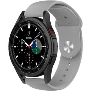 Strap-it Samsung Galaxy Watch 4 Classic 42mm sport band (grijs)