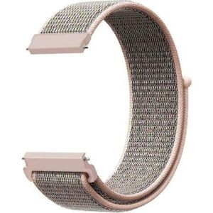 Strap-it Withings Steel HR - 36mm nylon band (pink sand)